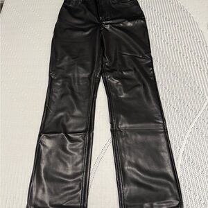 Abercrombie & Fitch Leather Pants